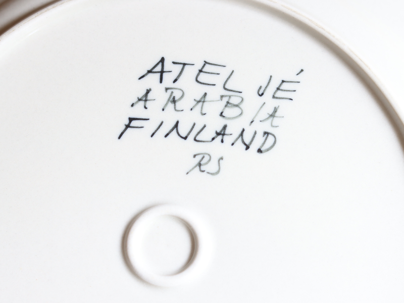 Arabia Ateljé Kalevala Plate 26cm / Anja Jaatinen-Winqvist｜FINLAND