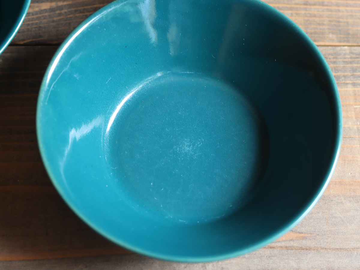 Arabia Kilta Bowl 15cm Green / Kaj Franck｜FINLAND