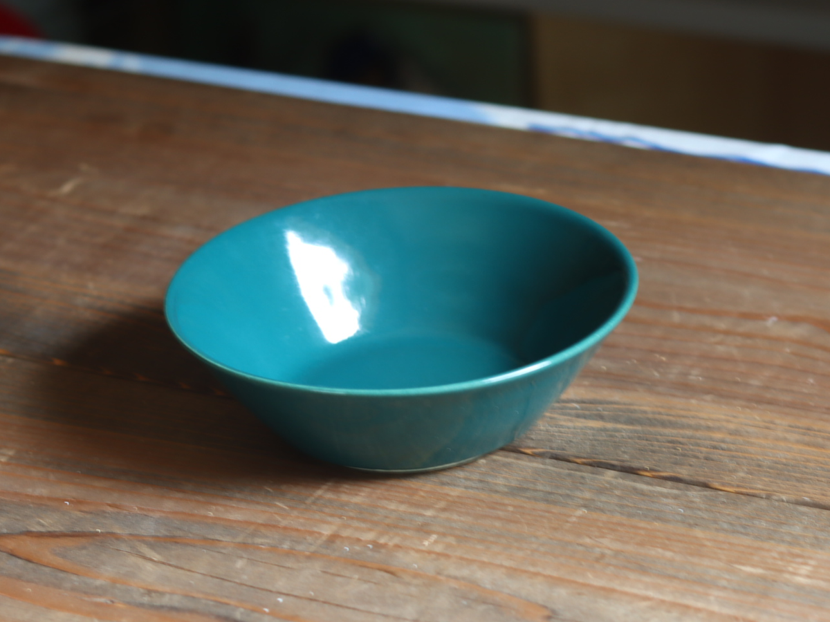 Arabia Kilta Bowl 15cm Green / Kaj Franck｜FINLAND