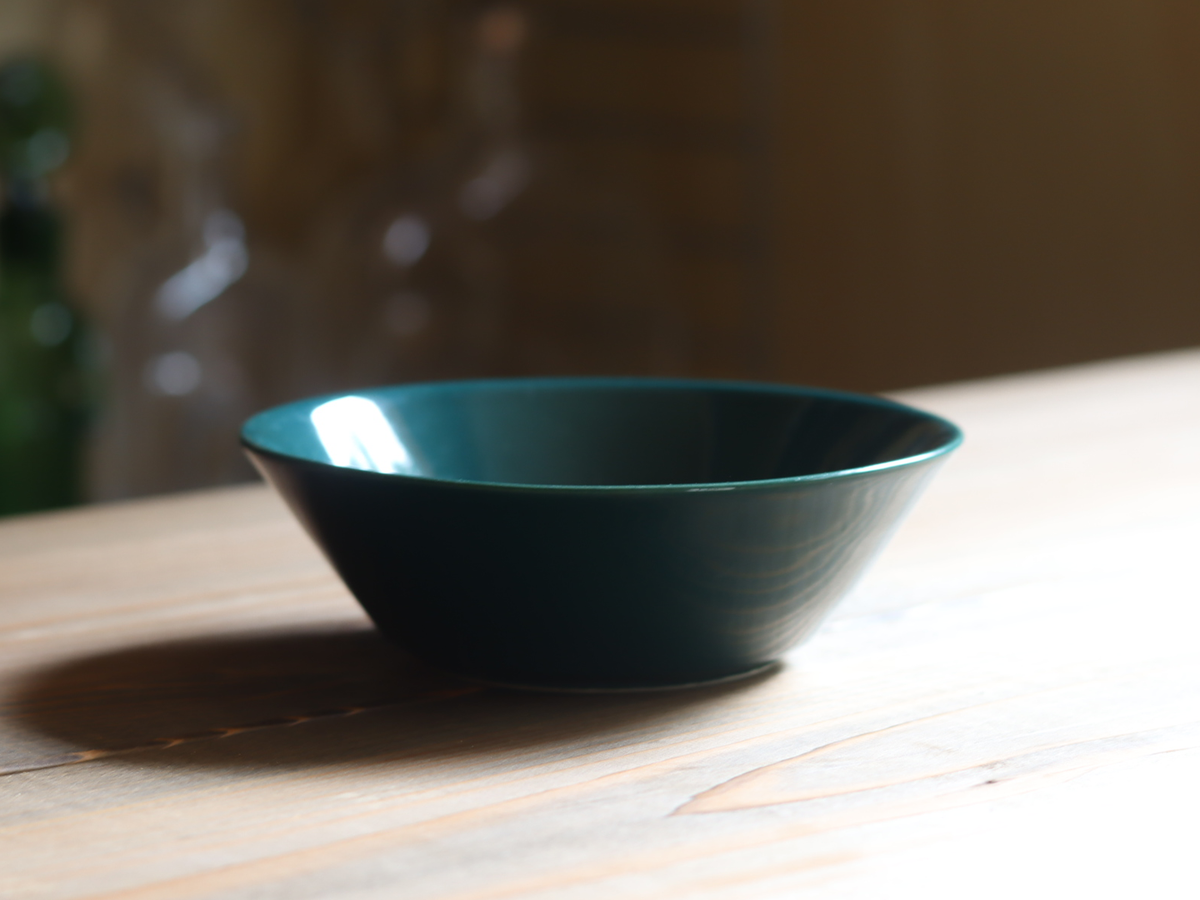 Arabia Kilta Bowl 15cm Green / Kaj Franck｜FINLAND