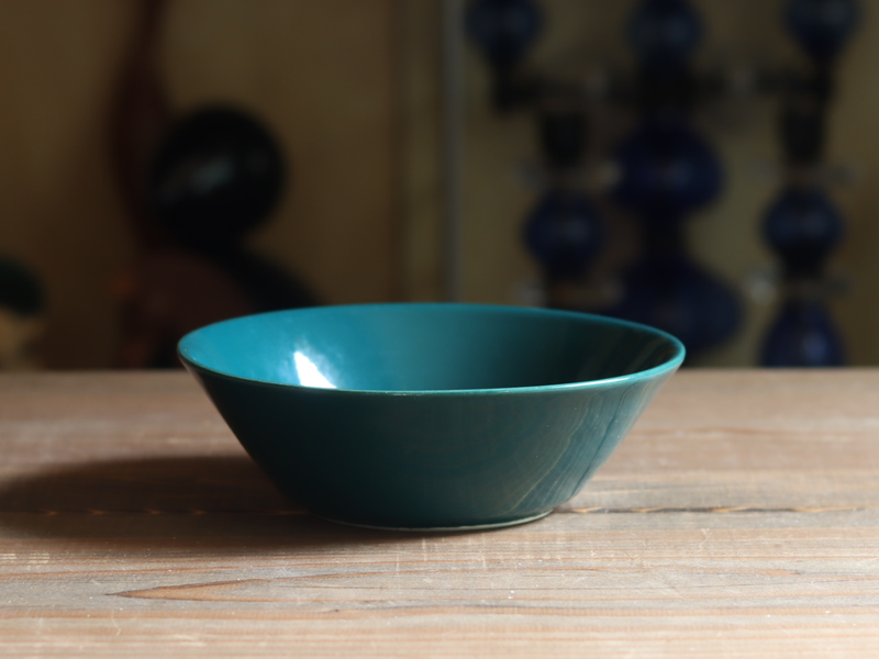 Arabia Kilta Bowl 15cm Green / Kaj Franck｜FINLAND