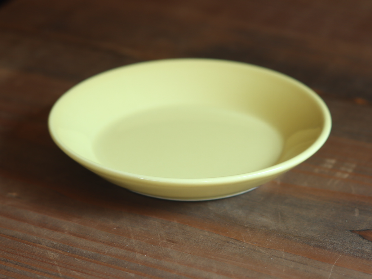 Arabia Teema Coffee Cup & Saucer 1.5dl Yellow / Kaj Franck｜FINLAND