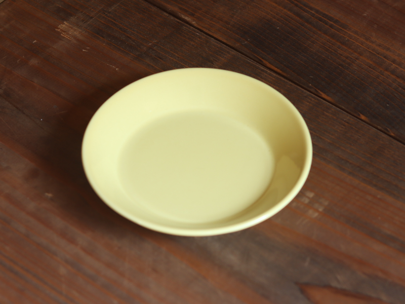 Arabia Teema Coffee Cup & Saucer 1.5dl Yellow / Kaj Franck｜FINLAND