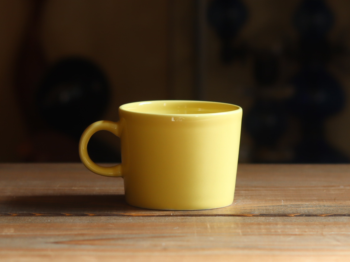 Arabia Teema Coffee Cup 1.5dl Yellow / Kaj Franck｜FINLAND