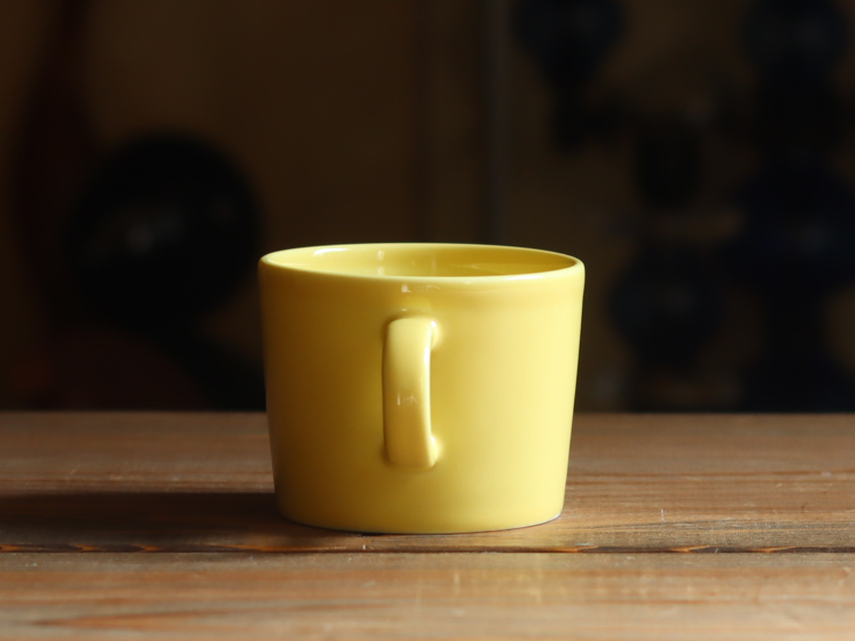 Arabia Teema Coffee Cup 1.5dl Yellow / Kaj Franck｜FINLAND