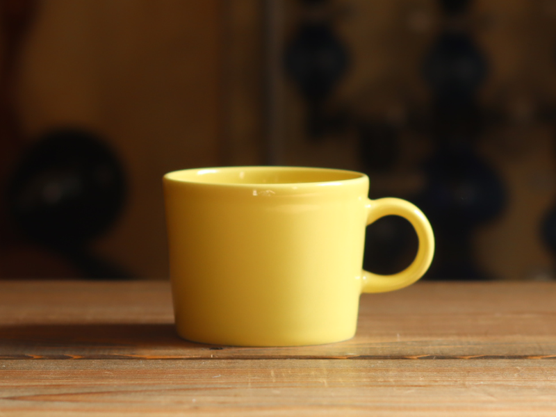 Arabia Teema Coffee Cup 1.5dl Yellow / Kaj Franck｜FINLAND