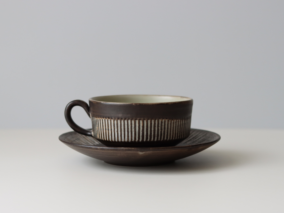 BR denmark Amazonas（アマゾナス） tea cup saucer │ 北欧ヴィンテージ デンマーク 食器 ティーカップ 陶磁器