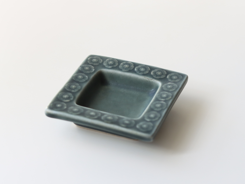 Jens.H.Quistgaard （イェンス・クイストゴー） Azur （アズール） square tray │ 北欧ヴィンテージ デンマーク 食器 アッシュトレイ 陶磁器