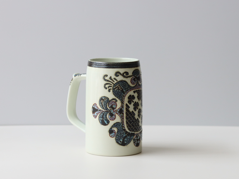 Royal copenhagen （ロイヤルコペンハーゲン） mug Høje Taastrup │ 北欧ヴィンテージ デンマーク 食器 ビアマグ 陶磁器