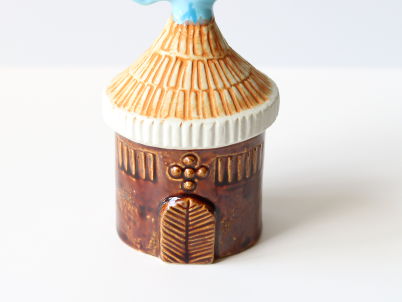 Gustavsberg （グスタフスベリ） Bertil Vallien（バーティル・ヴァリーン） Bagdad（バグダッド） No.6 │ 北欧 スウェーデン ヴィンテージ オブジェ 鳥の家