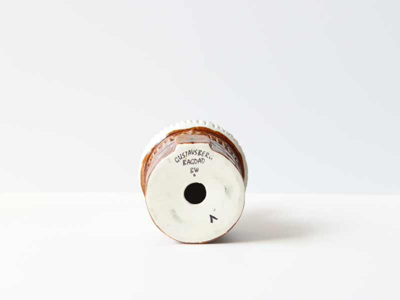 Gustavsberg （グスタフスベリ） Bertil Vallien（バーティル・ヴァリーン） Bagdad（バグダッド） No.6 │ 北欧 スウェーデン ヴィンテージ オブジェ 鳥の家