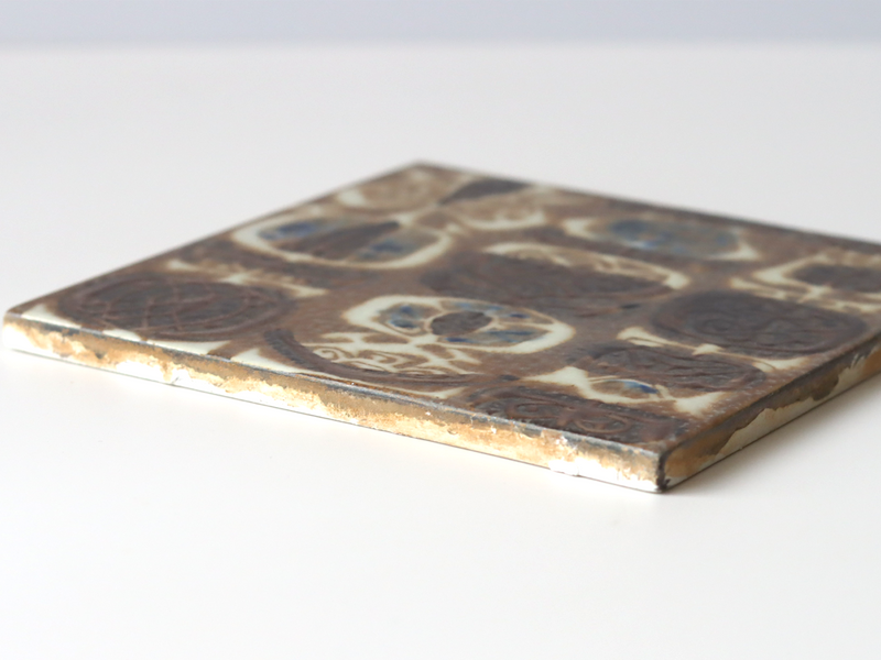 Royal copenhagen （ロイヤルコペンハーゲン） Baca （バッカ）tile NT │ 北欧ヴィンテージ デンマーク 食器 タイル 陶磁器