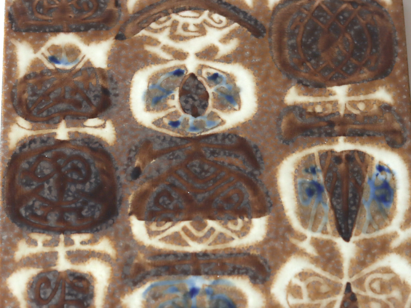 Royal copenhagen （ロイヤルコペンハーゲン） Baca （バッカ）tile NT │ 北欧ヴィンテージ デンマーク 食器 タイル 陶磁器