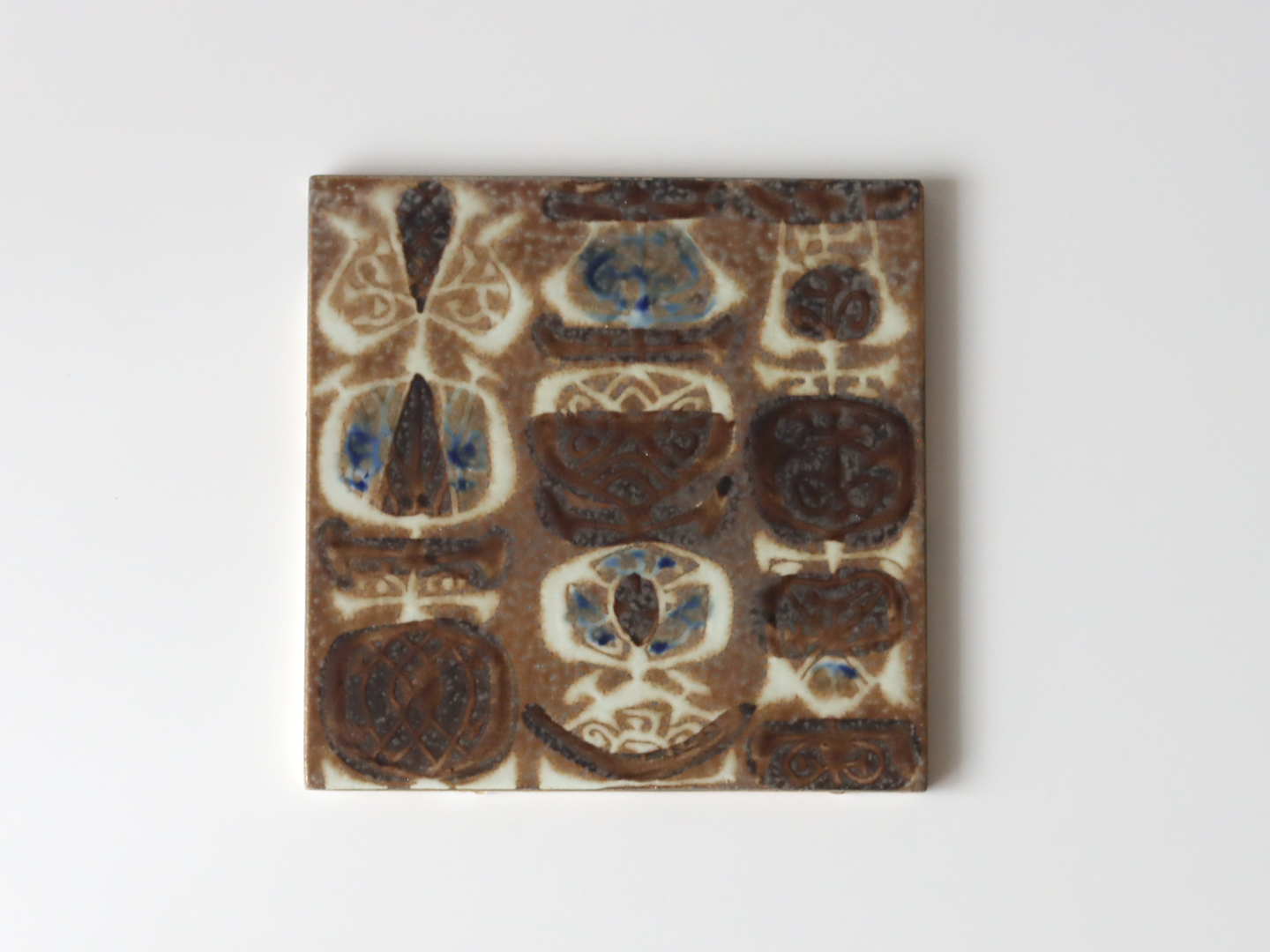Royal copenhagen （ロイヤルコペンハーゲン） Baca （バッカ）tile NT │ 北欧ヴィンテージ デンマーク 食器 タイル 陶磁器
