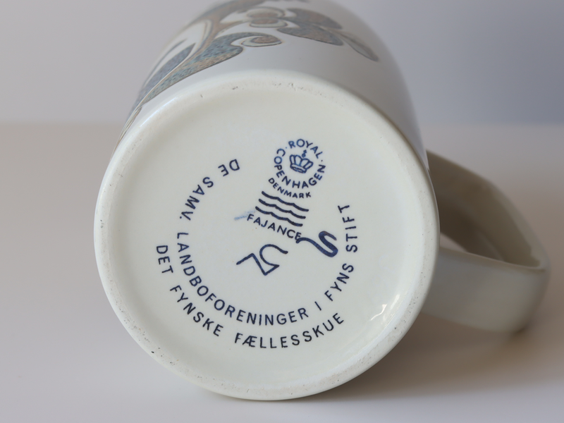 Royal Copenhagen（ロイヤルコペンハーゲン） Tenera マグカップ 牛 1978年 ｜ 北欧ヴィンテージ デンマーク