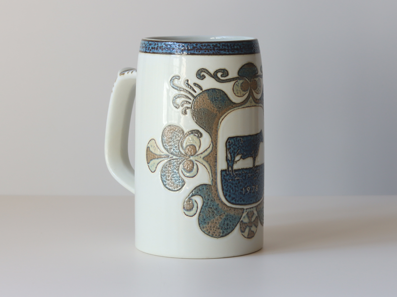 Royal Copenhagen（ロイヤルコペンハーゲン） Tenera マグカップ 牛 1978年 ｜ 北欧ヴィンテージ デンマーク