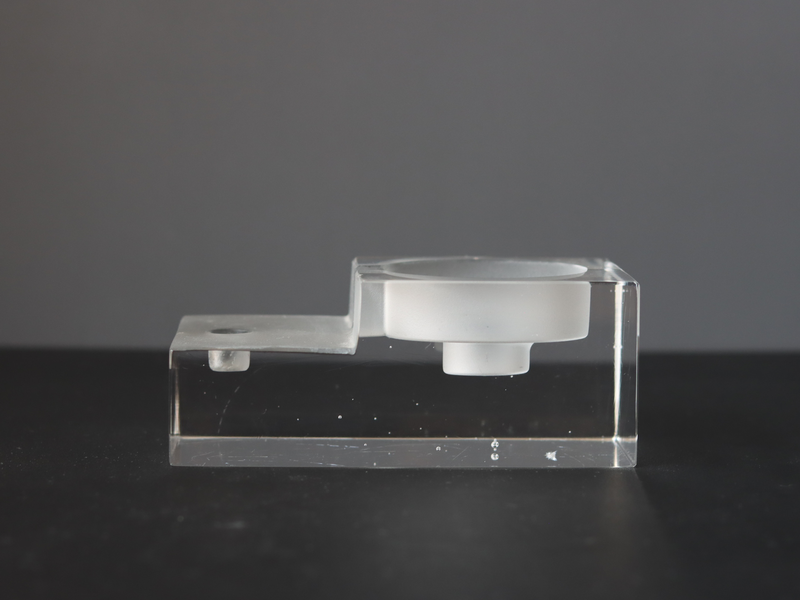 Kosta Boda （コスタ・ボダ）candle holder Crystal │ 北欧 スウェーデン ヴィンテージ キャンドルホルダー ガラス