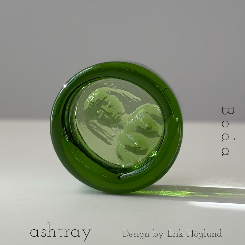 Boda（ボダ） 女性モチーフ アッシュトレイ グリーン 1784 / Erik Höglund ｜ 北欧ヴィンテージ スウェーデン