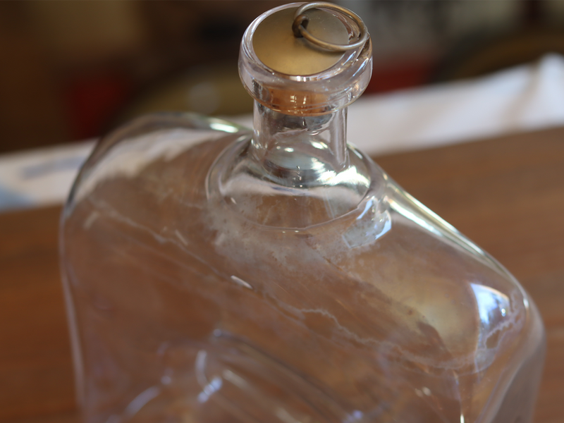 Boda Bottle Clear Large H1946/271 / Erik Höglund｜SWEDEN