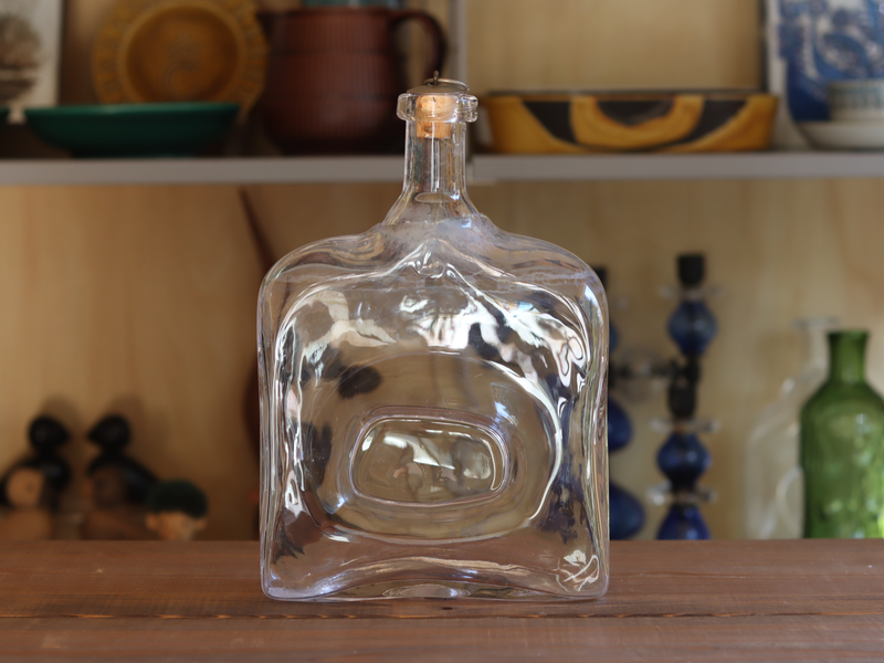 Boda Bottle Clear Large H1946/271 / Erik Höglund｜SWEDEN