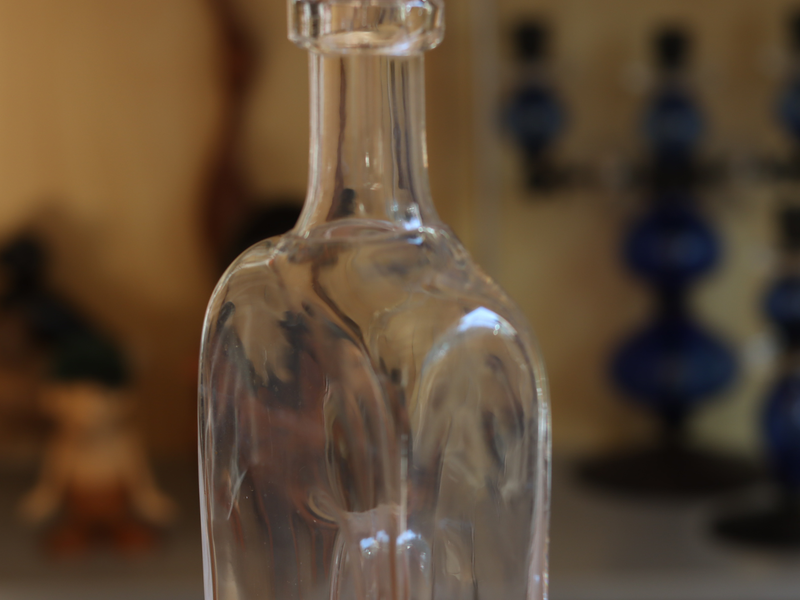 Boda Bottle Clear Medium H1957/124 / Erik Höglund｜SWEDEN