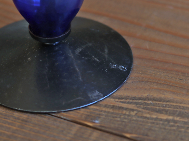 Boda Candle Holder 2-Tier Blue / Erik Höglund｜SWEDEN