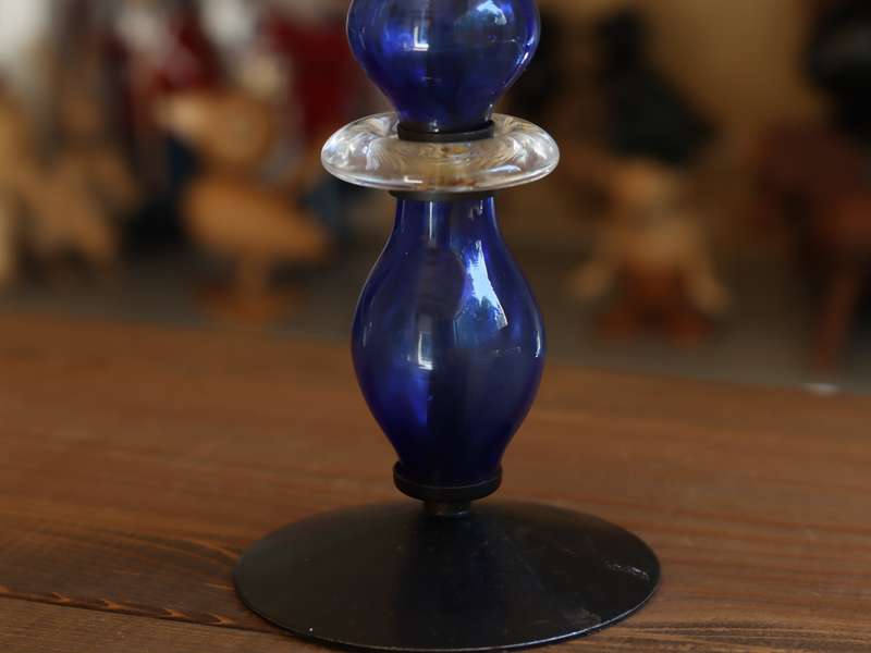 Boda Candle Holder 2-Tier Blue / Erik Höglund｜SWEDEN
