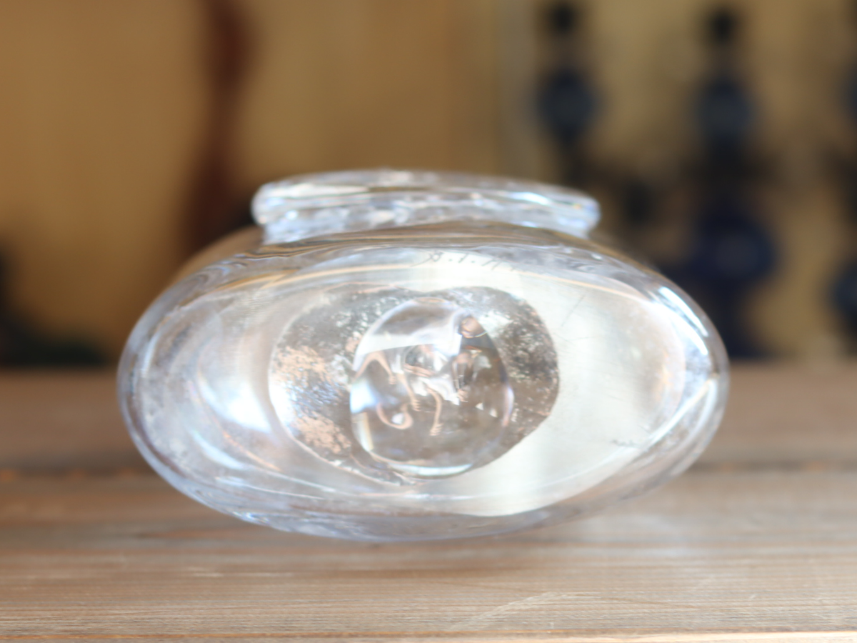 Boda Horse Bottle Clear H178 / Erik Höglund｜SWEDEN