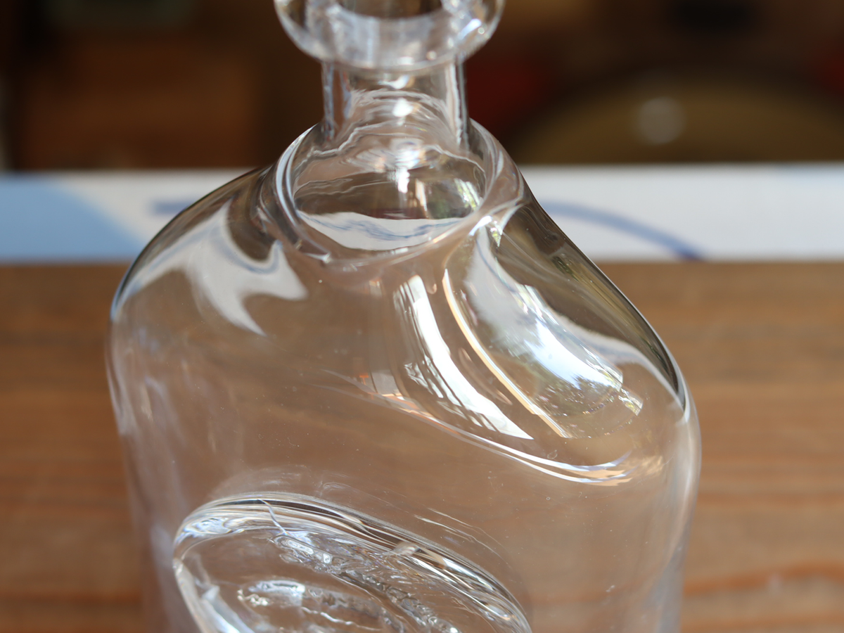 Boda Horse Bottle Clear H178 / Erik Höglund｜SWEDEN