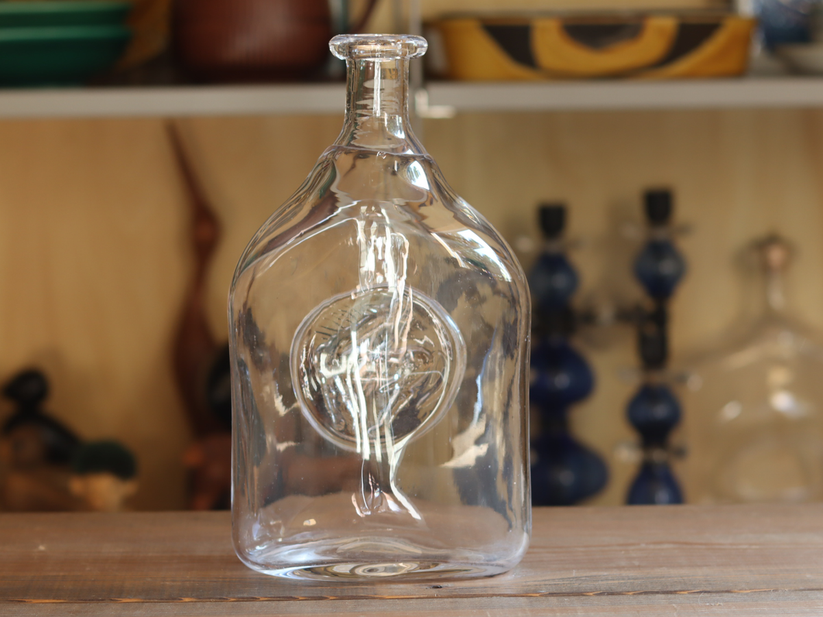 Boda Horse Bottle Clear H178 / Erik Höglund｜SWEDEN