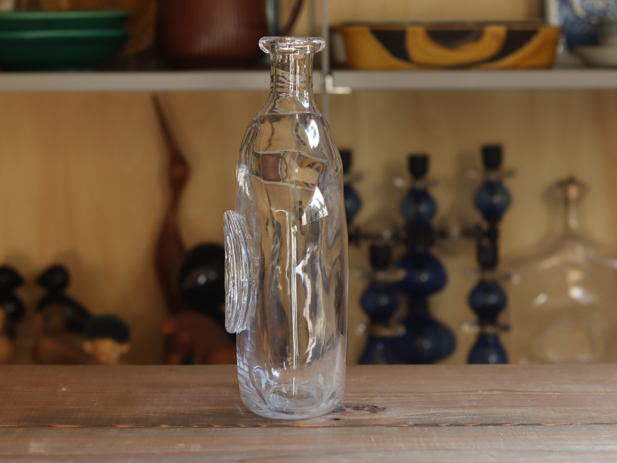 Boda Horse Bottle Clear H178 / Erik Höglund｜SWEDEN