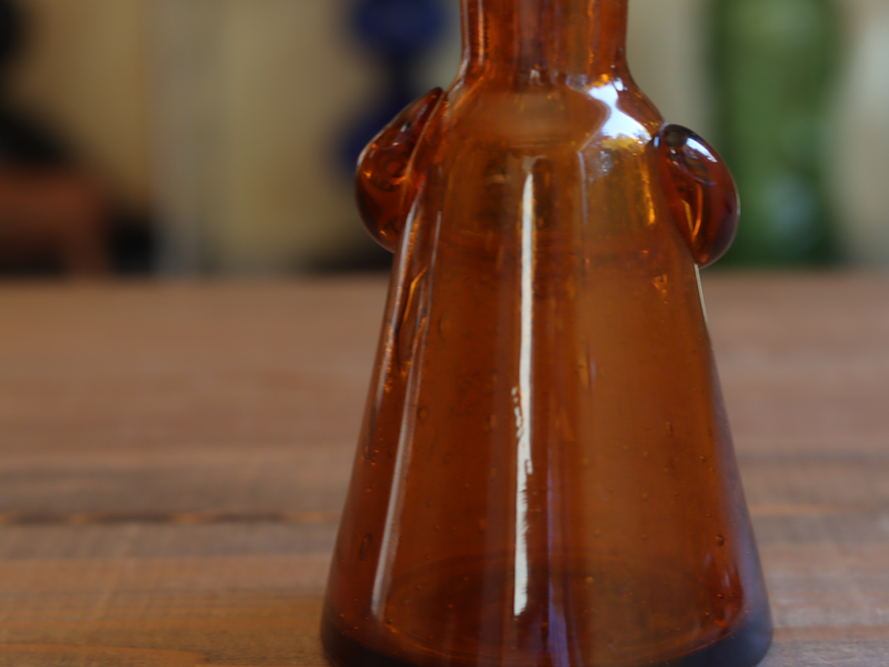 Boda People Decanter Amber H287 / Erik Höglund｜SWEDEN