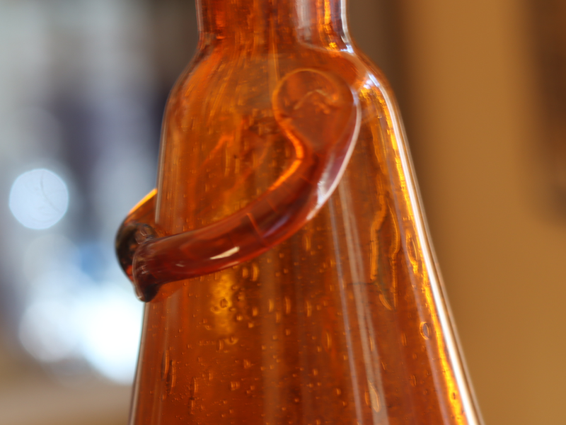 Boda People Decanter Amber H287 / Erik Höglund｜SWEDEN