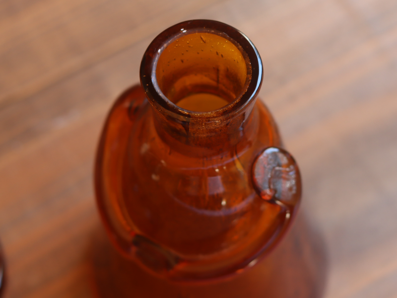 Boda People Decanter Amber H287 / Erik Höglund｜SWEDEN