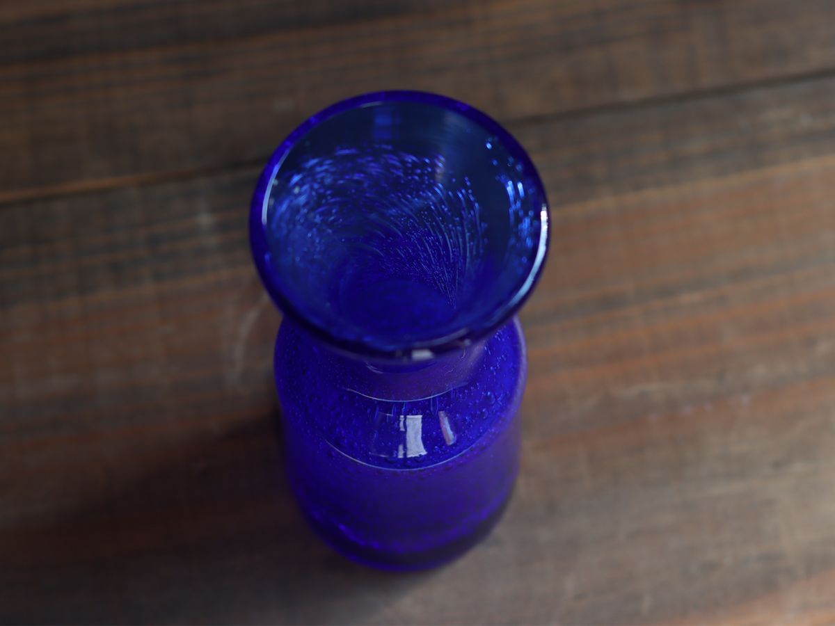 Boda Erik Höglund Vase H525/130 Cobalt Blue｜SWEDEN