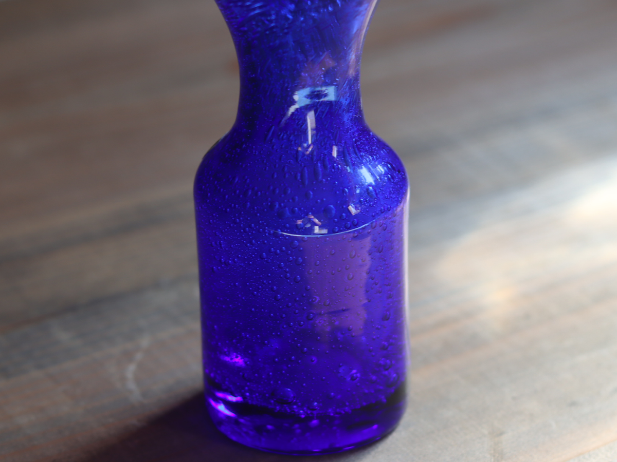 Boda Erik Höglund Vase H525/130 Cobalt Blue｜SWEDEN