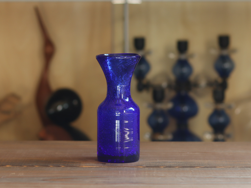 Boda Erik Höglund Vase H525/130 Cobalt Blue｜SWEDEN