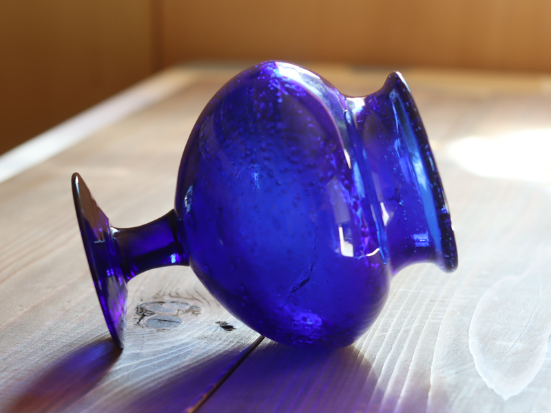 Boda Erik Höglund Vase H859/141 Cobalt Blue｜SWEDEN