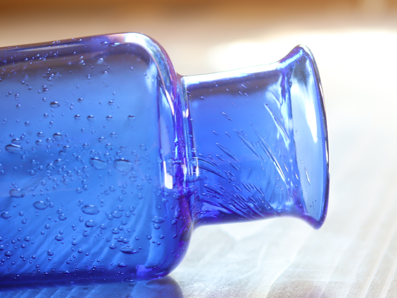 Boda Erik Höglund Vase H937/160 Cobalt Blue｜SWEDEN