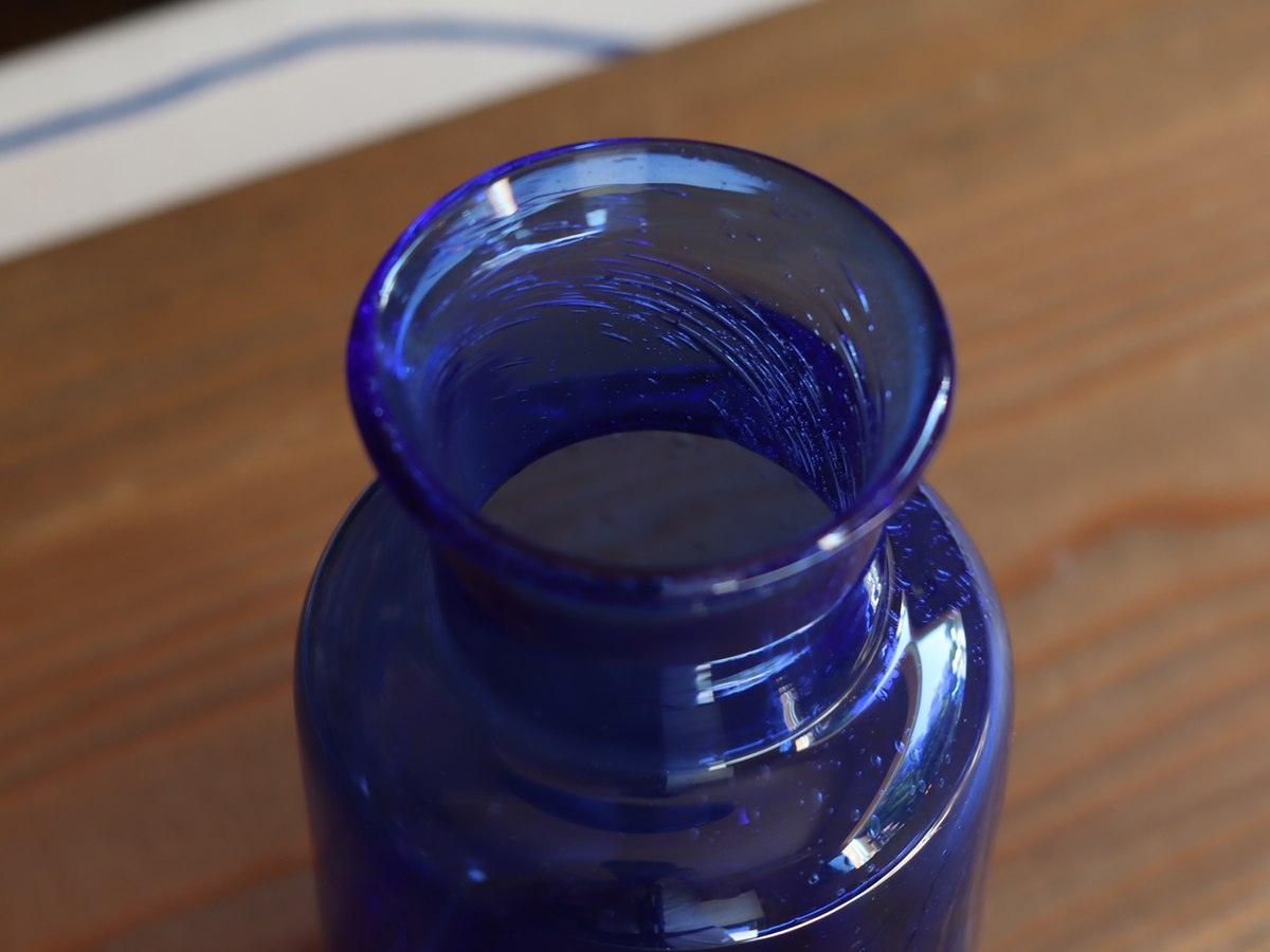 Boda Erik Höglund Vase H937/160 Cobalt Blue｜SWEDEN