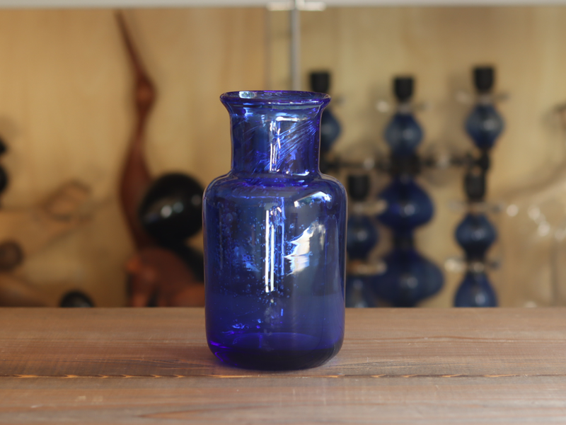 Boda Erik Höglund Vase H937/160 Cobalt Blue｜SWEDEN