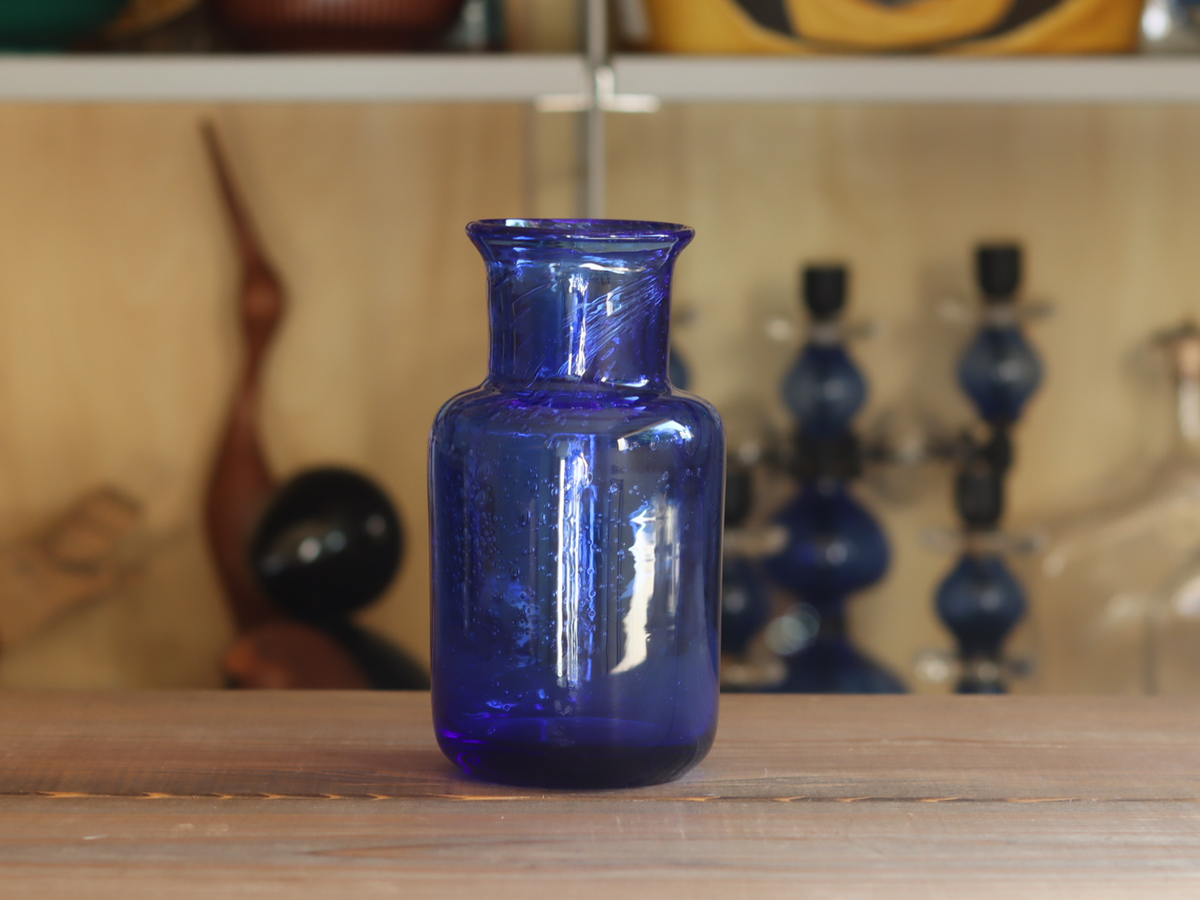 Boda Erik Höglund Vase H937/160 Cobalt Blue｜SWEDEN