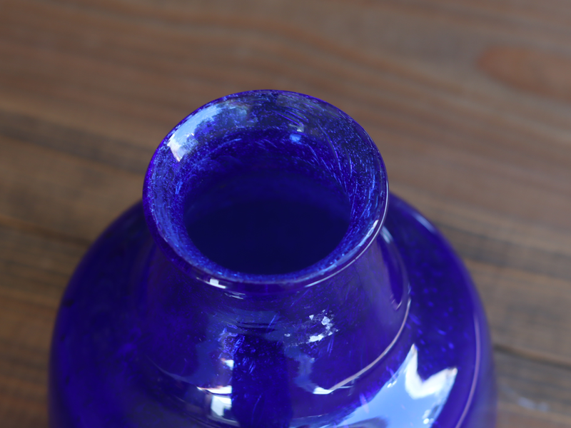 Boda Erik Höglund Vase H998/150 Cobalt Blue｜SWEDEN