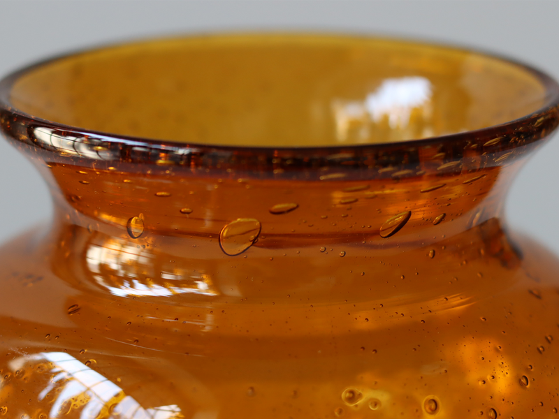 Boda（ボダ） フットベース アンバー H15cm / Erik Höglund ｜ 北欧ヴィンテージ スウェーデン