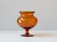 Boda （ボダ）Erik Höglund（エリック・ホグラン）foot vase umber H15cm │ 北欧 スウェーデン ヴィンテージ ガラスベース 花瓶