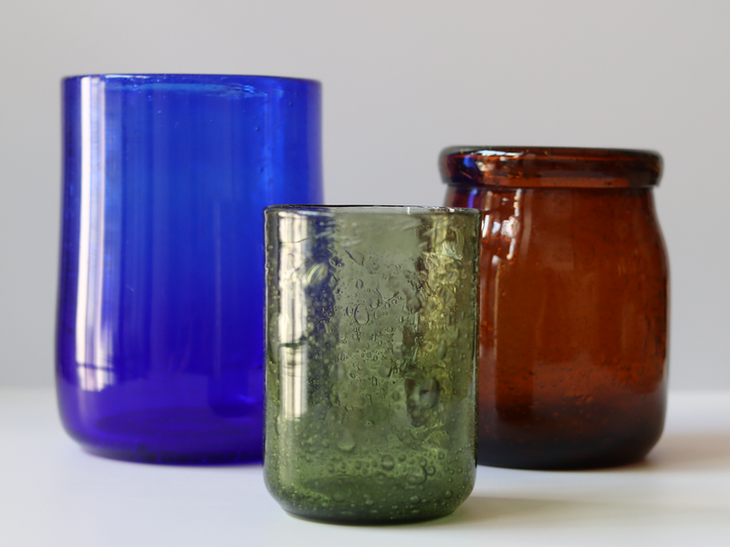 Boda（ボダ） フラワーベース グリーン H11cm / Erik Höglund ｜ 北欧ヴィンテージ スウェーデン