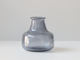 Boda （ボダ）Erik Höglund（エリック・ホグラン）short vase grey H11cm │ 北欧 スウェーデン ヴィンテージ ガラスベース 花瓶