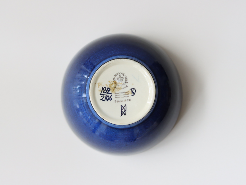 Royal copenhagen （ロイヤルコペンハーゲン） Tenera （テネラ）small bowl BB │ 北欧ヴィンテージ デンマーク 食器 ボウル 陶磁器