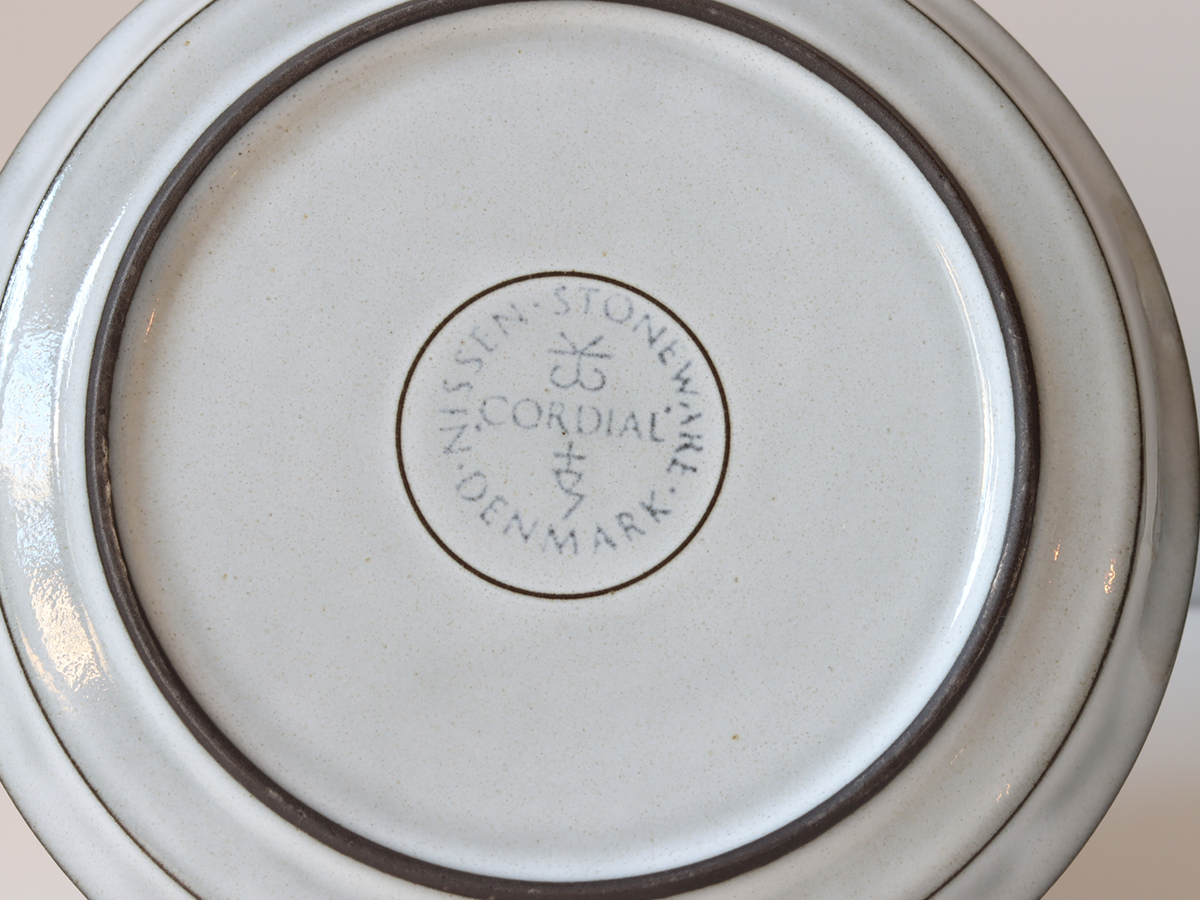 Jens H. Quistgaard（イェンス・クイストゴー） Cordial デザートプレート ｜ 北欧ヴィンテージ デンマーク