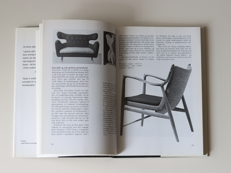 Dansk Møbelkunst / Frederik Sieck デンマーク家具芸術 │ 北欧 デンマーク ヴィンテージ 書籍